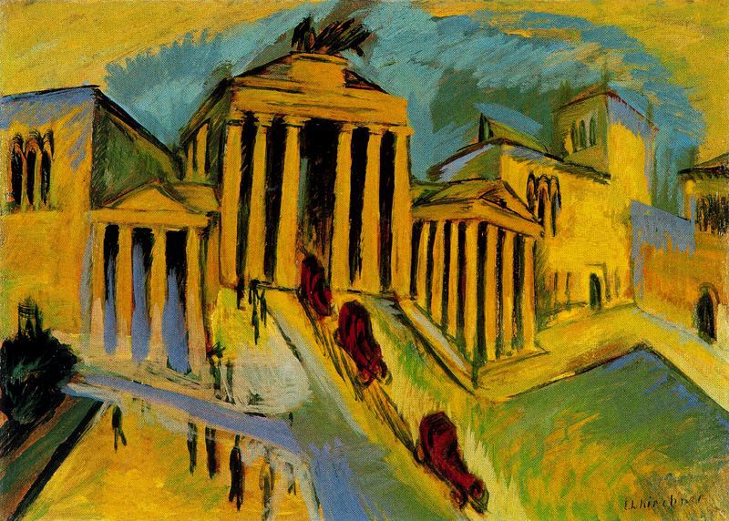 Ernst Ludwig Kirchner Brandenburger Tor